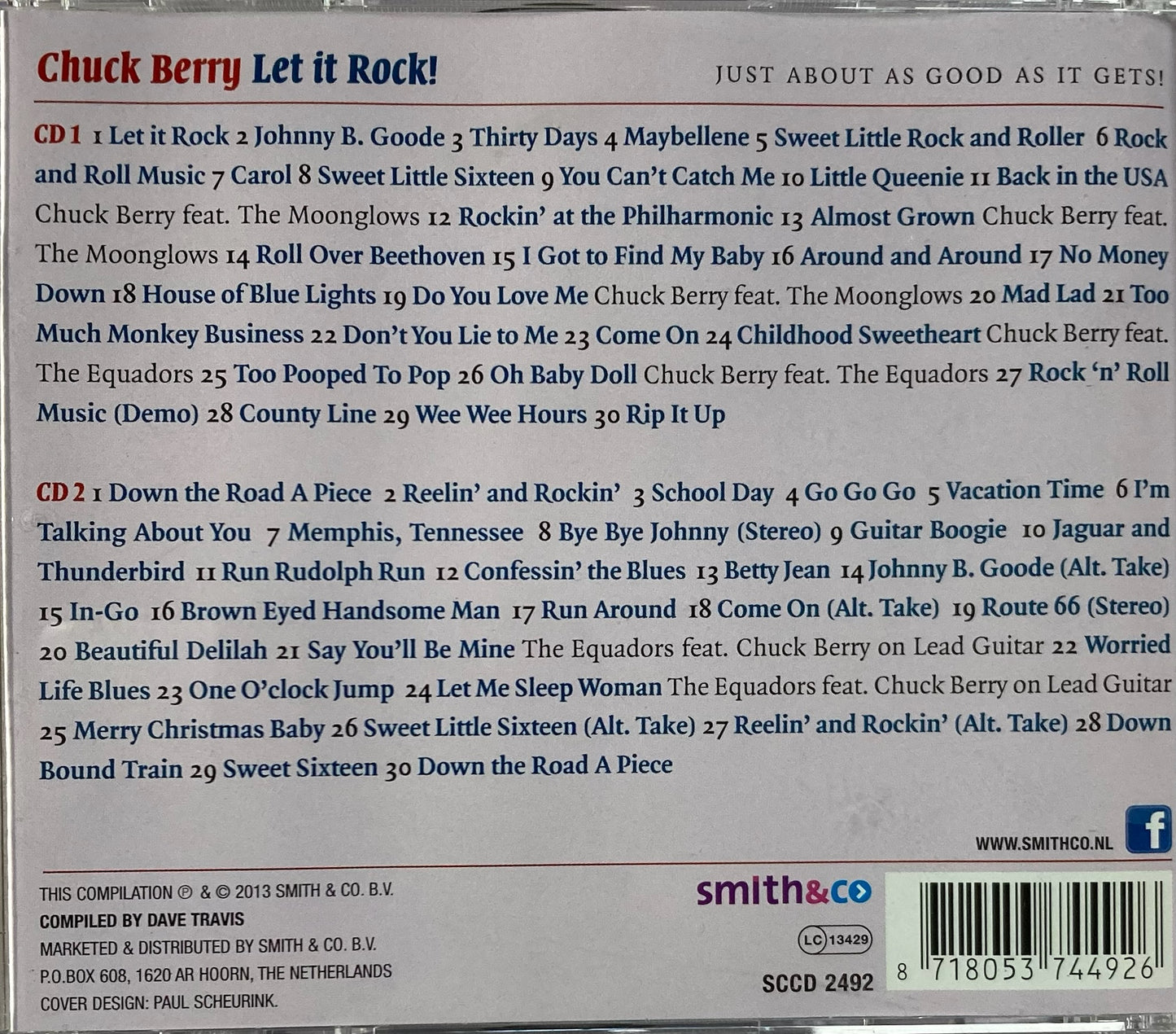 CD-2 - Chuck Berry - Let it Rock! - Just About As Good As It Gets