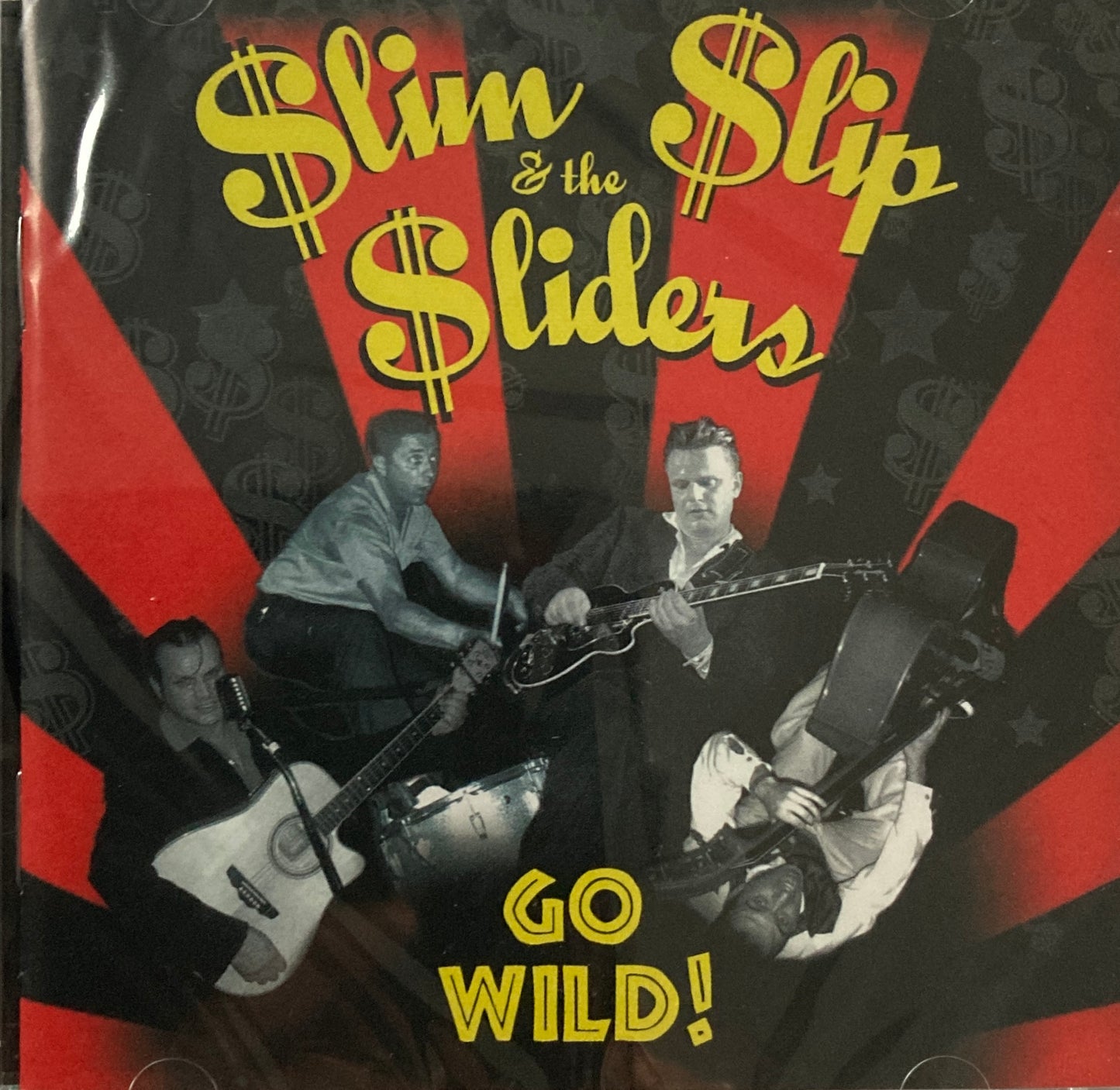 CD - Slim Slip And The Sliders - Go Wild!