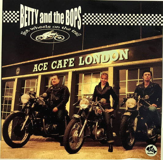 CD - Betty & The Bops - Hot Wheels On The Trail