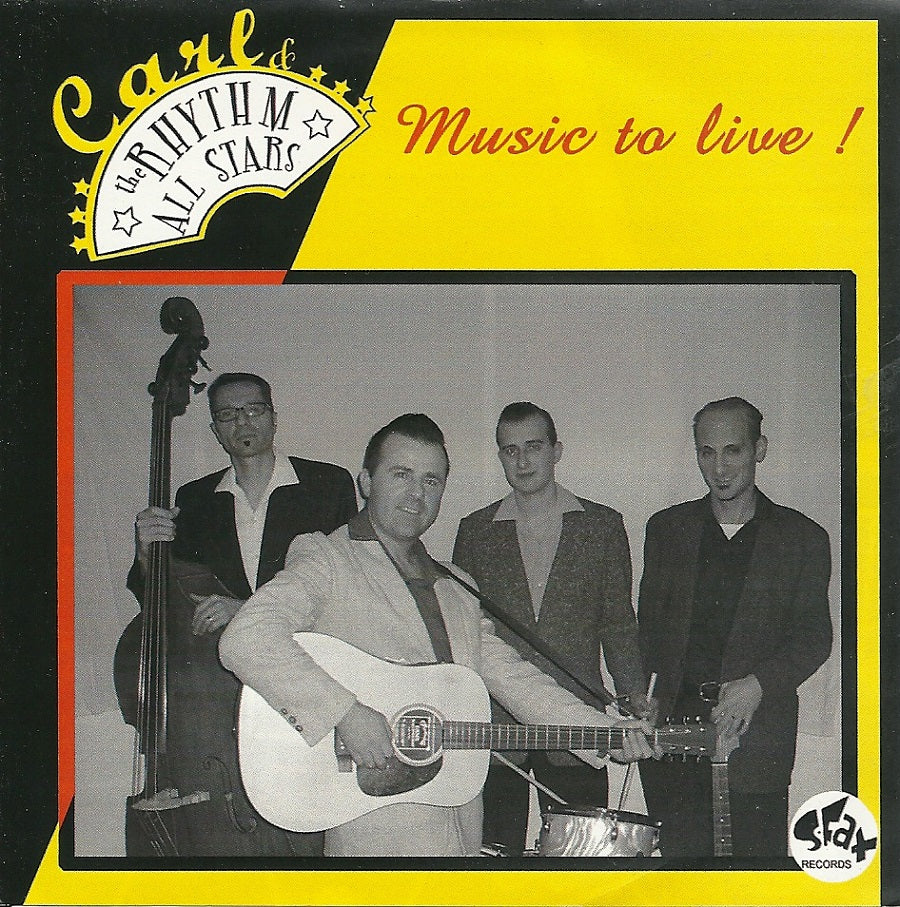 CD - Carl & The Rhythm All Stars - Music To Live