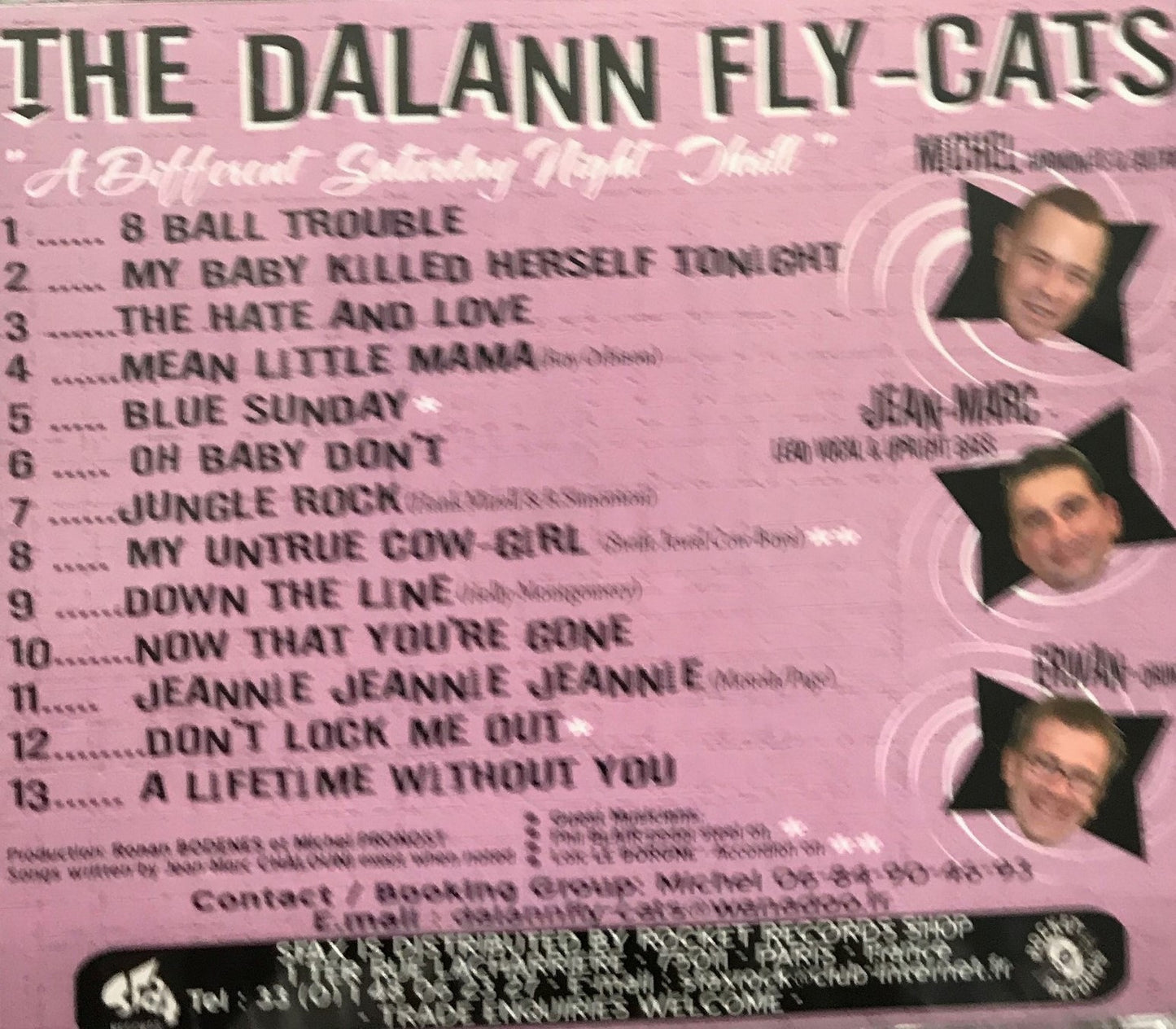 CD - Dalann Fly Cats - A Different Saturday Night Thrill