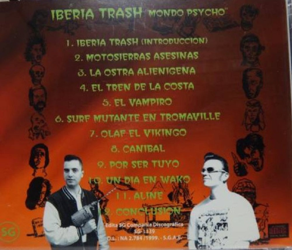 CD - Iberia Trash - Mondo Psycho