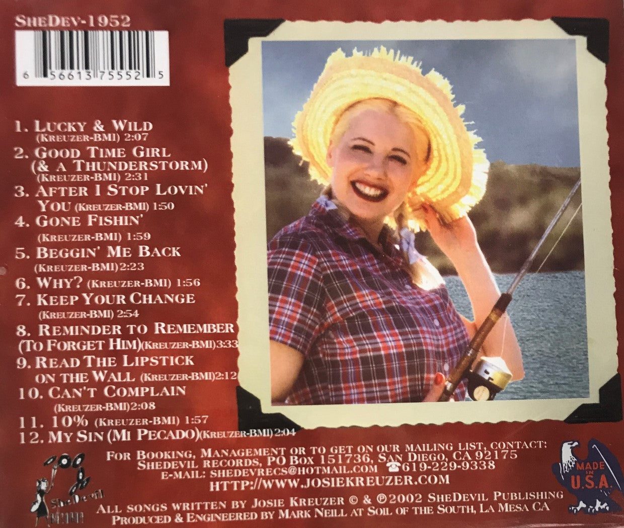 CD - Josie Kreuzer - Beggin' Me Back