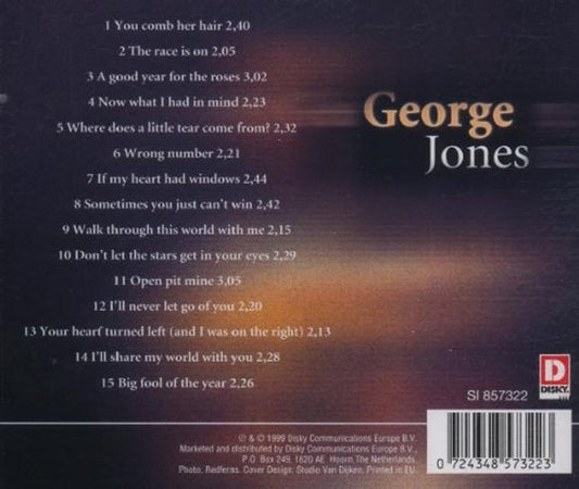 CD - George Jones - Country Legends