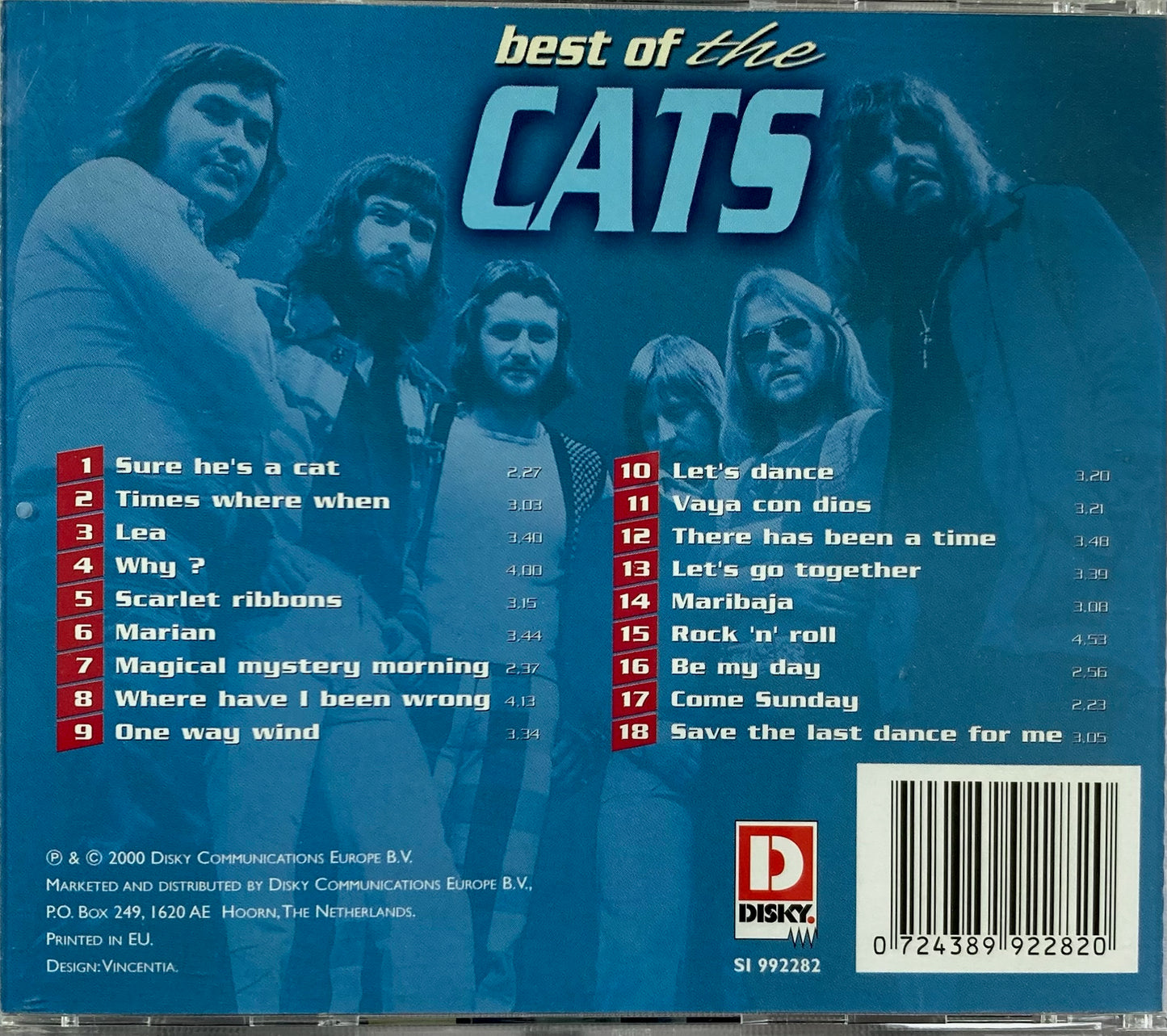 CD - Best Of The Cats