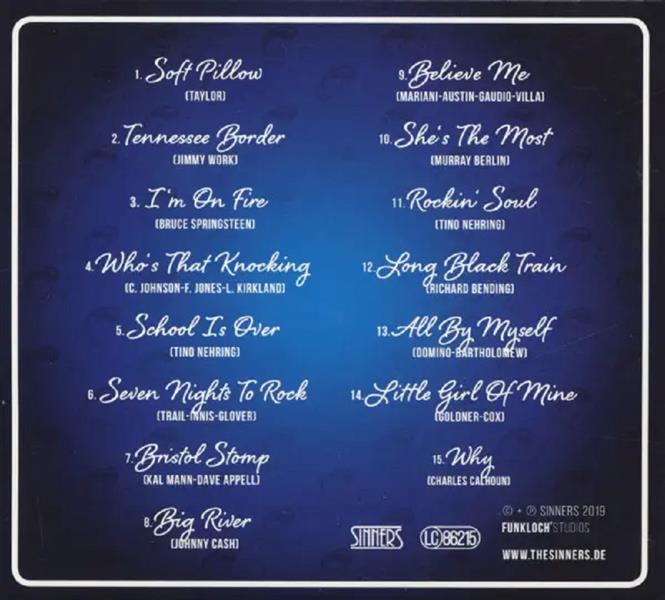 CD - Sinners - Rockin' Soul