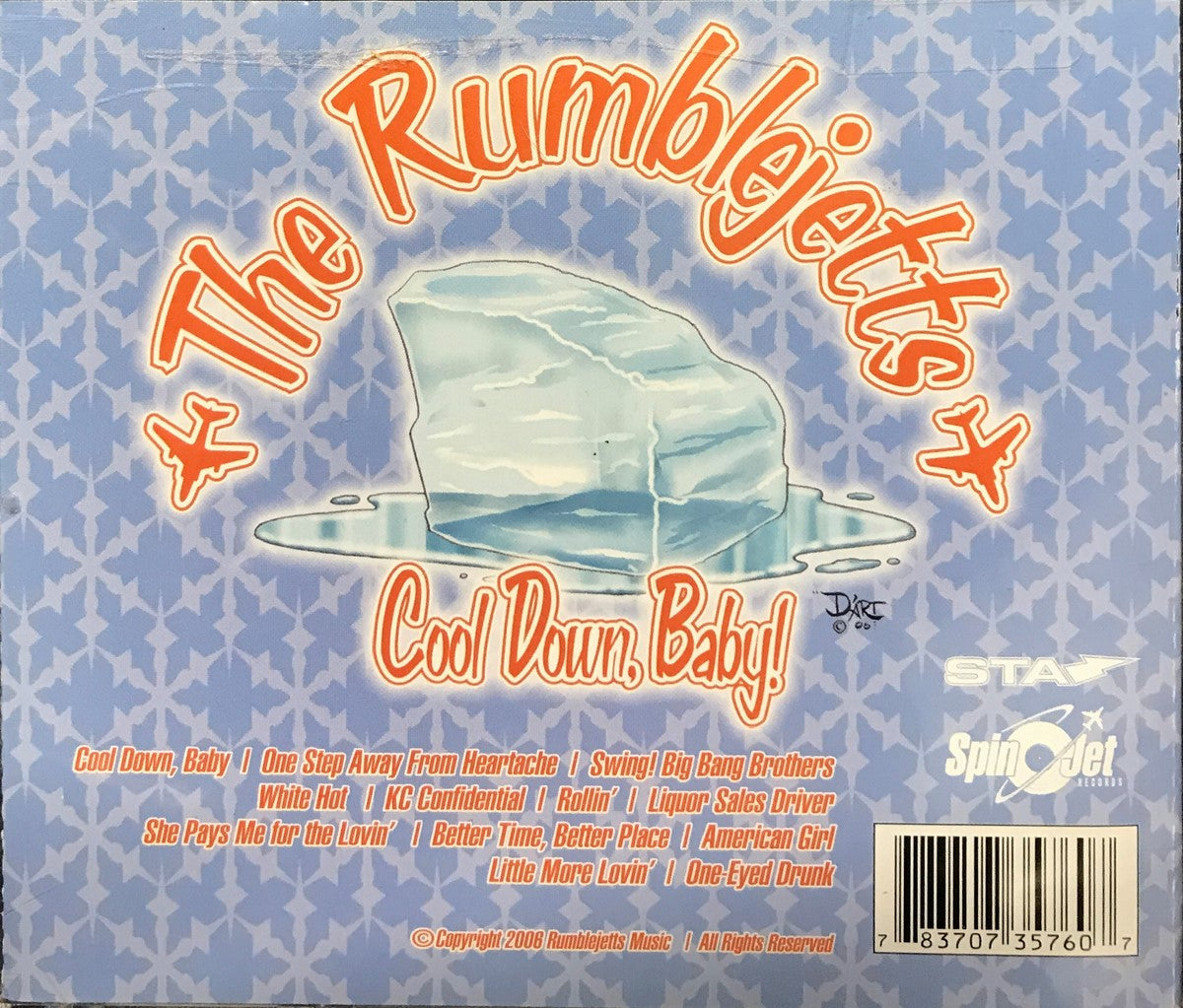 CD - Rumblejetts - Cool Down Baby