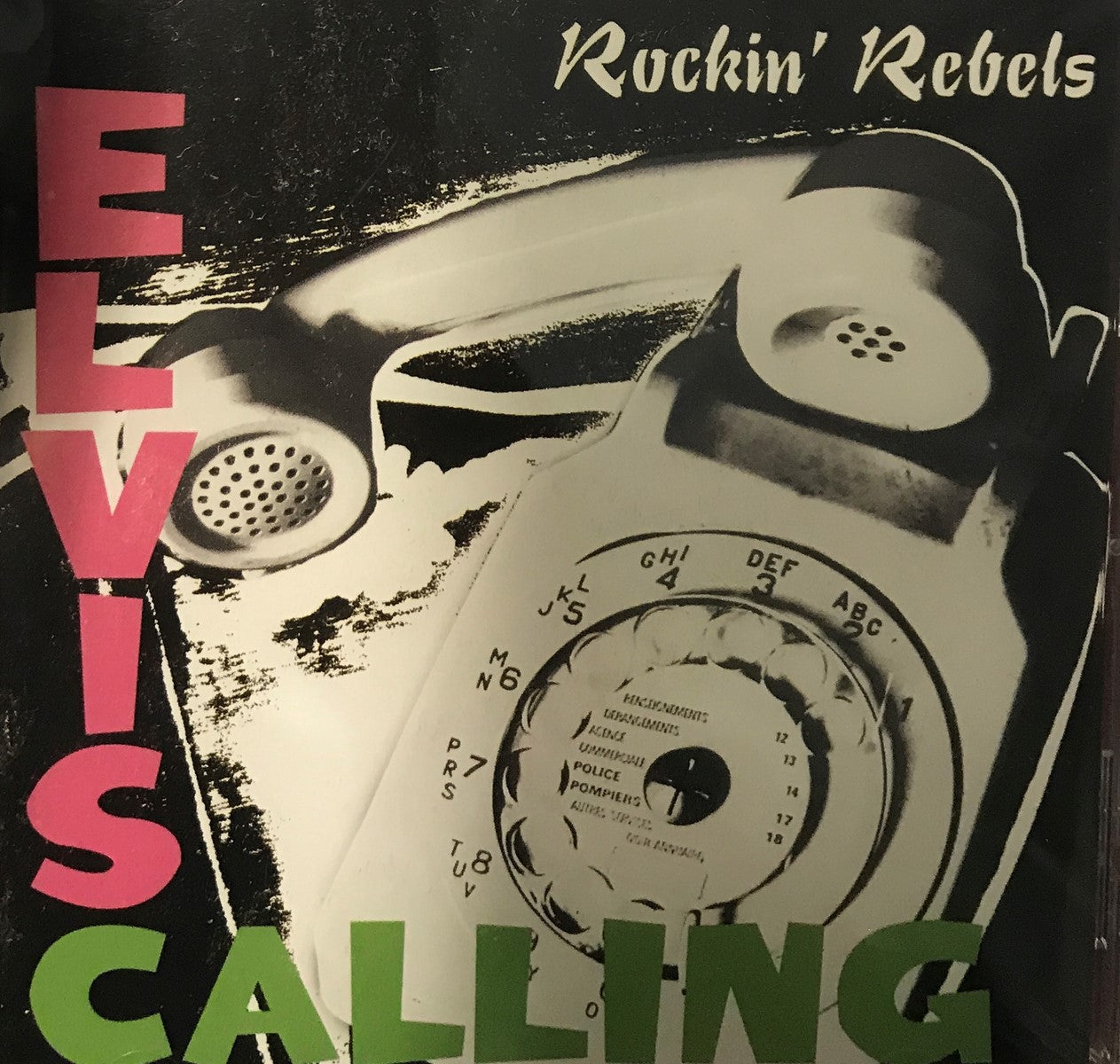 CD - Rockin' Rebels - Elvis Calling