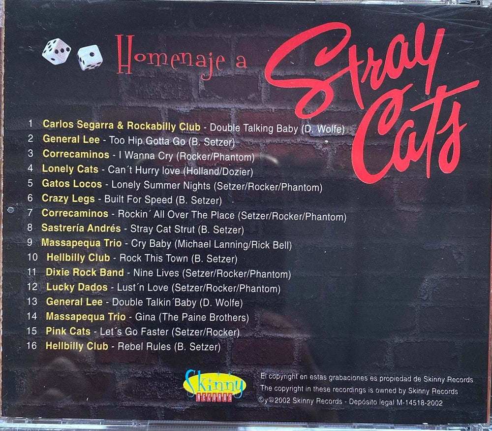 CD - VA - Homenaje A Stray Cats