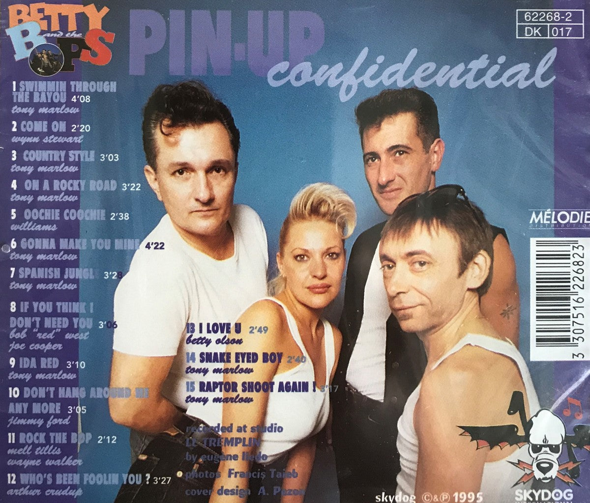 CD - Betty & The Bops - Pin Up Confidential