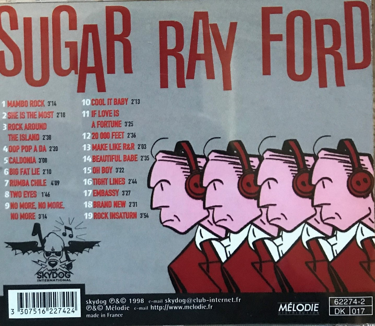 CD - Sugar Ray Ford - More Exotic Hits