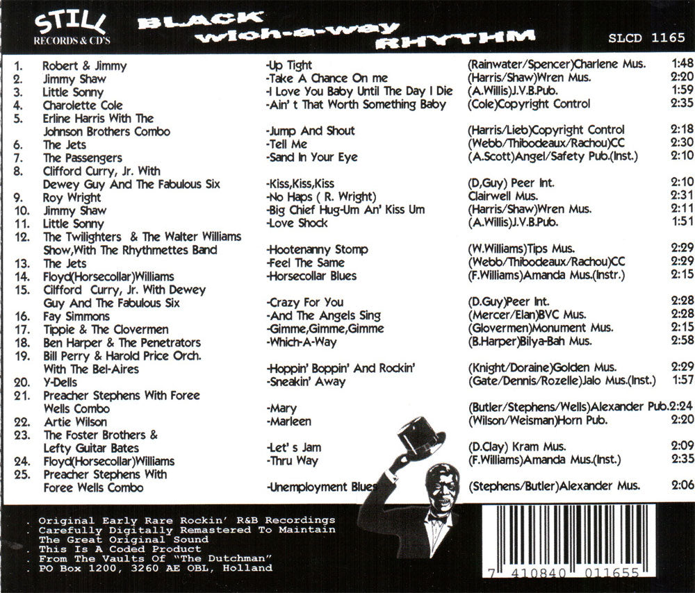 CD - VA - Black Which-A-Way Rhythm