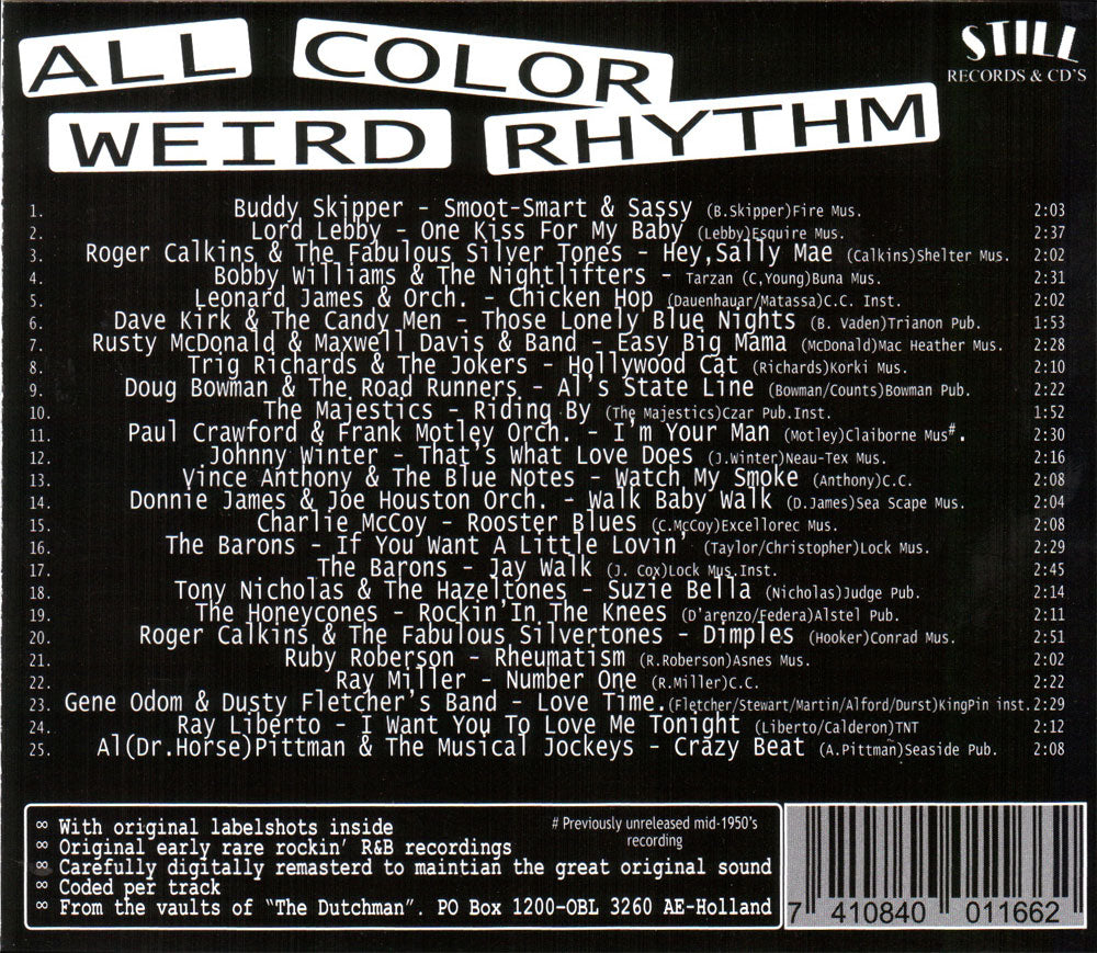 CD - VA - All Color Weird Rhythm