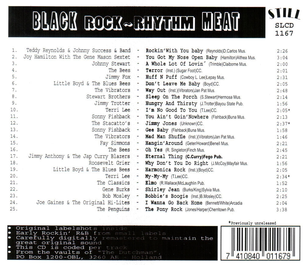 CD - VA - Black Rock and Rhythm Heat