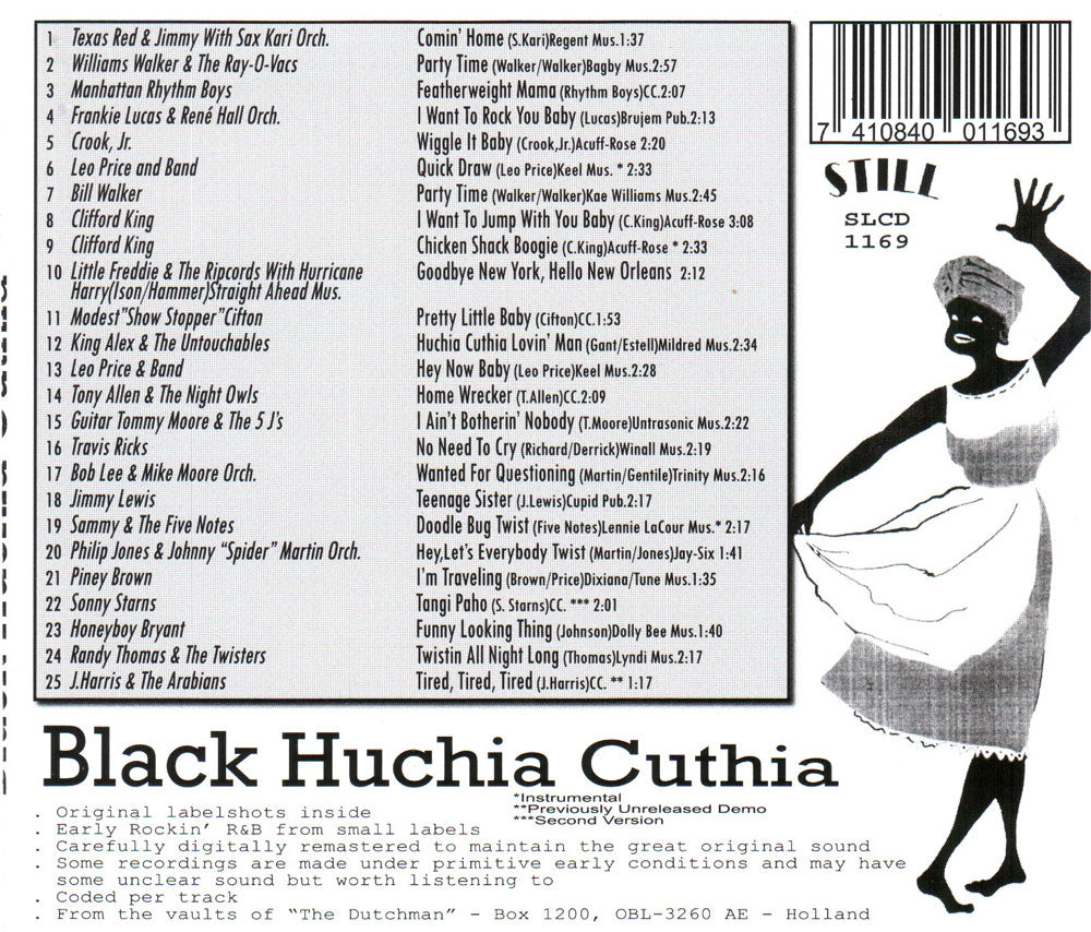 CD - VA - Black Huchia Cuthia