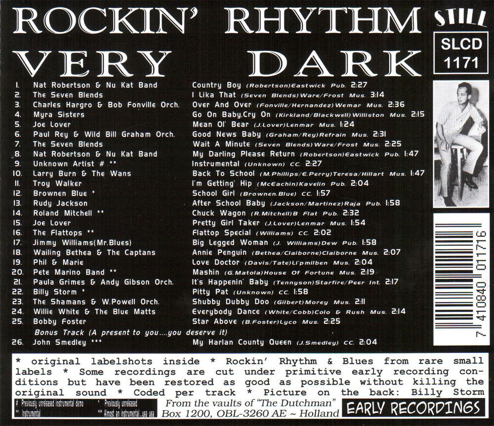 CD - VA - Rockin' Rhythm Very Dark