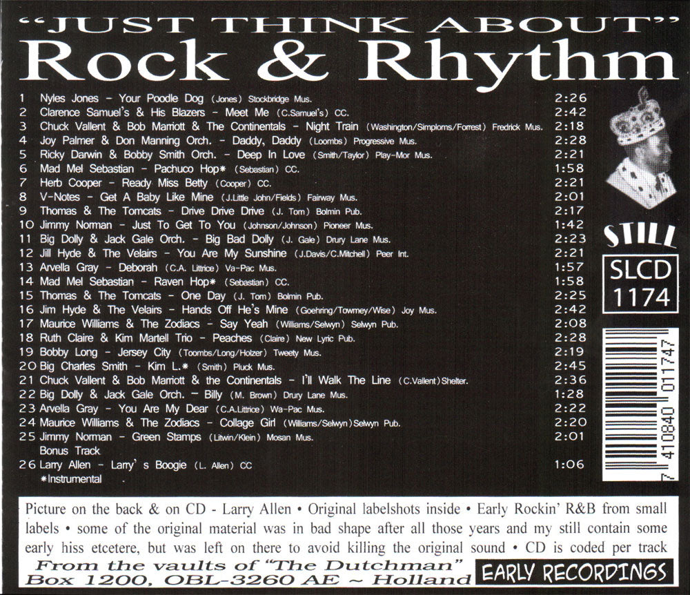 CD - VA - Just Think About Rock And Rhythm