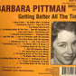 CD - Barbara Pittman - Getting Better All The Time