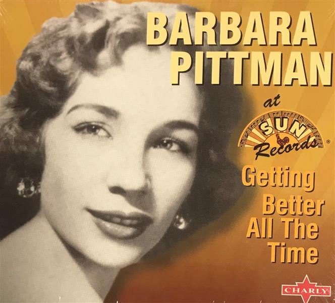 CD - Barbara Pittman - Getting Better All The Time