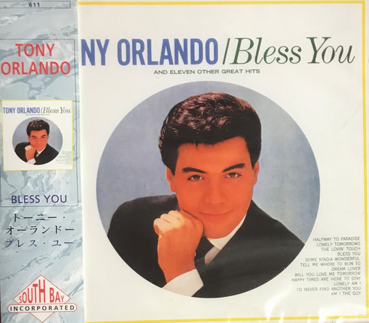 CD - Tony Orlando - Bless You And Eleven Other Great Hits