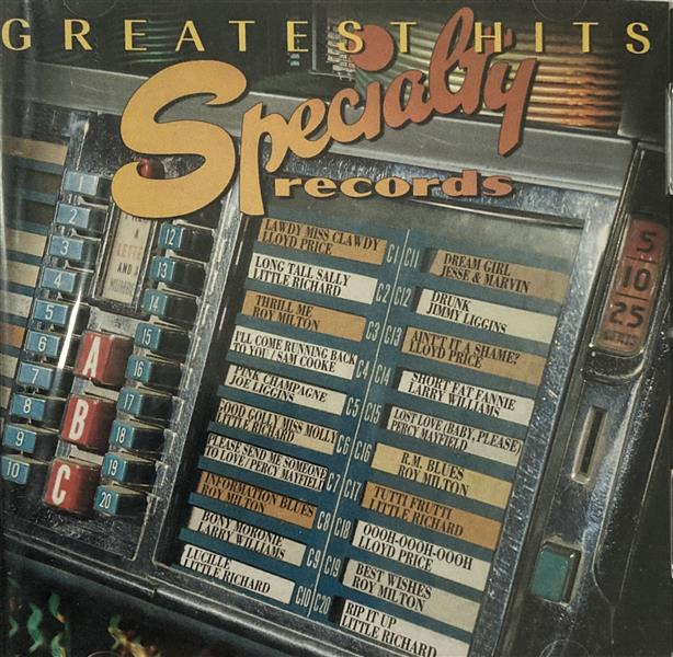 CD - VA - Greatest Hits Specialty Records