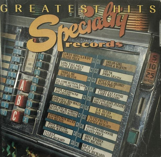 CD - VA - Greatest Hits Specialty Records