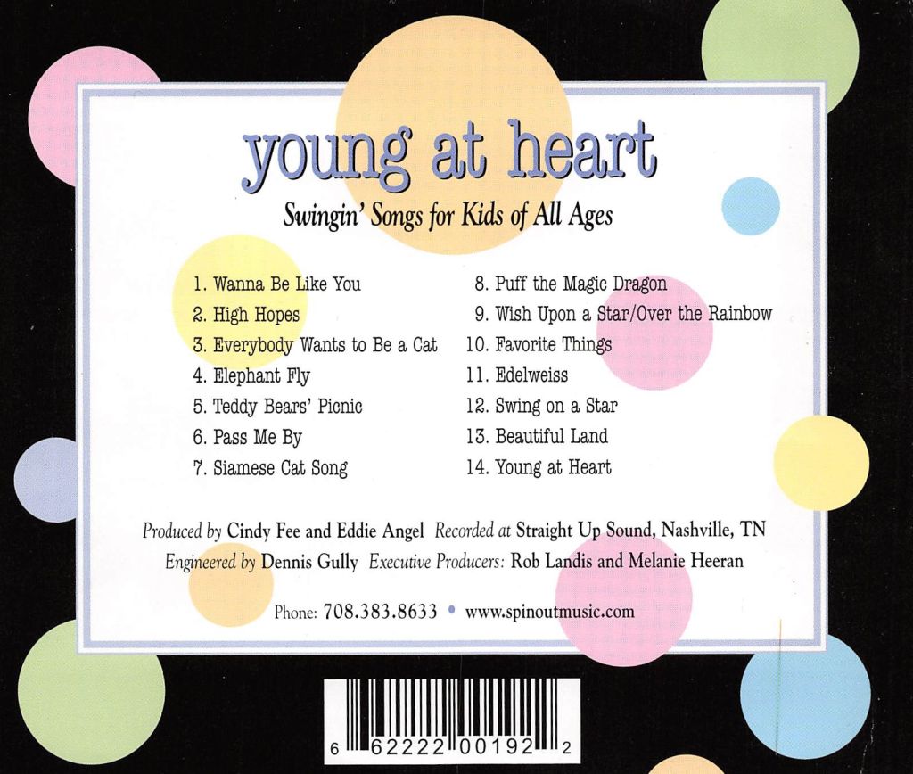 CD - Eddie Angel & Cindy Fee - Young At Heart