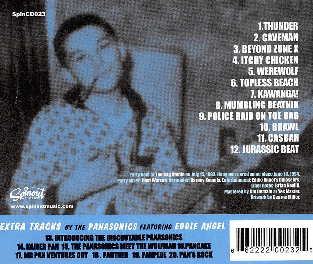 CD - Eddie Angel & Panasonics - Guitar Party...Plus