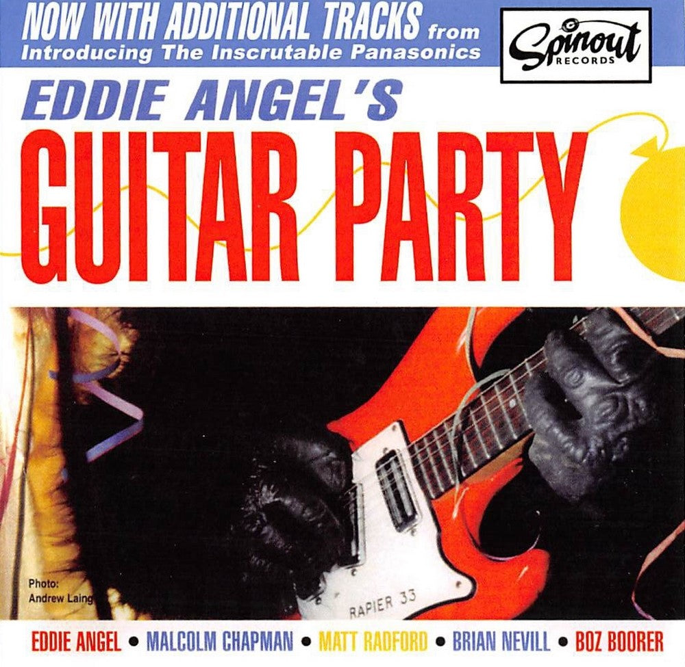 CD - Eddie Angel & Panasonics - Guitar Party...Plus