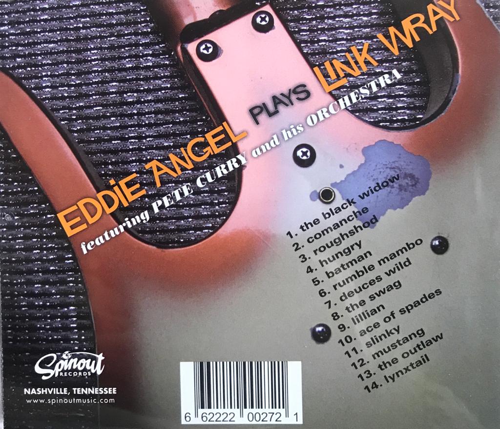 CD - Eddie Angel - Eddie Angel Plays Link Wray