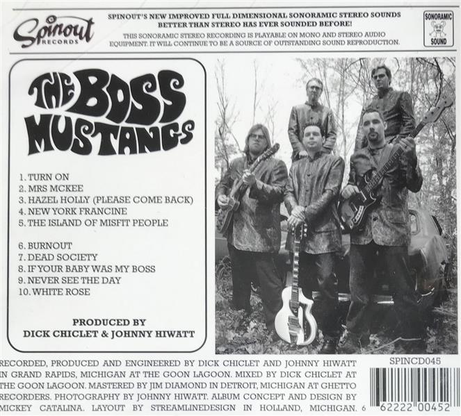 CD - Boss Mustangs - Same
