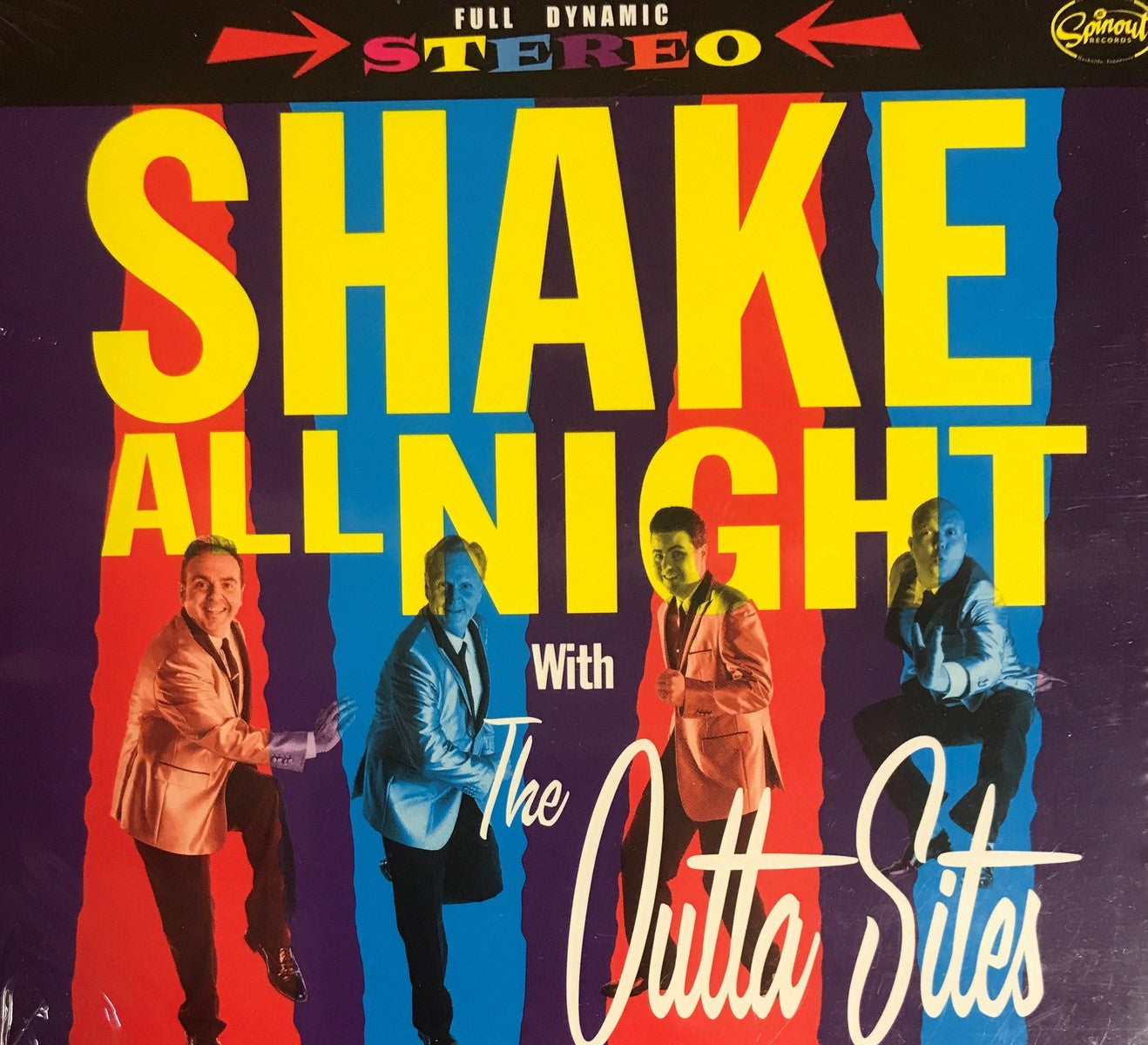 CD - Outta Sites - Shake All Night With The Outta Sites