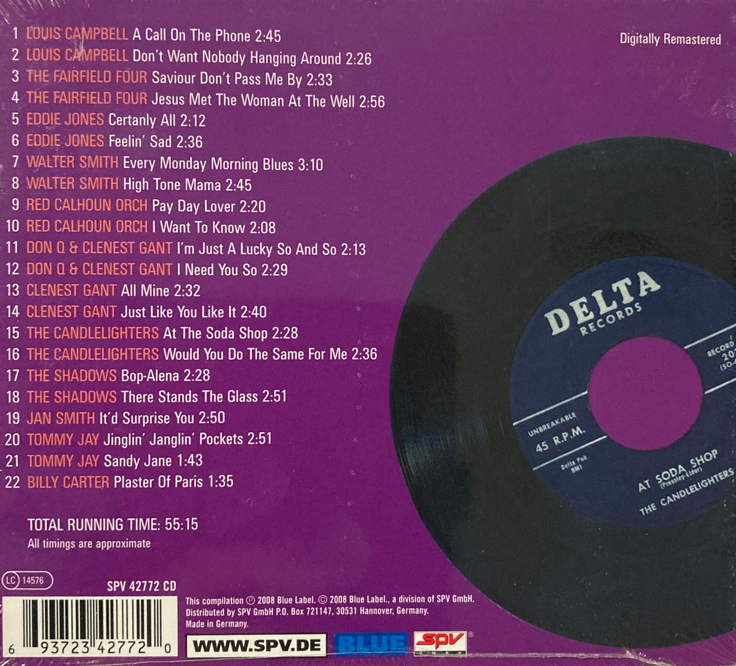 CD - VA - The Delta Records Story