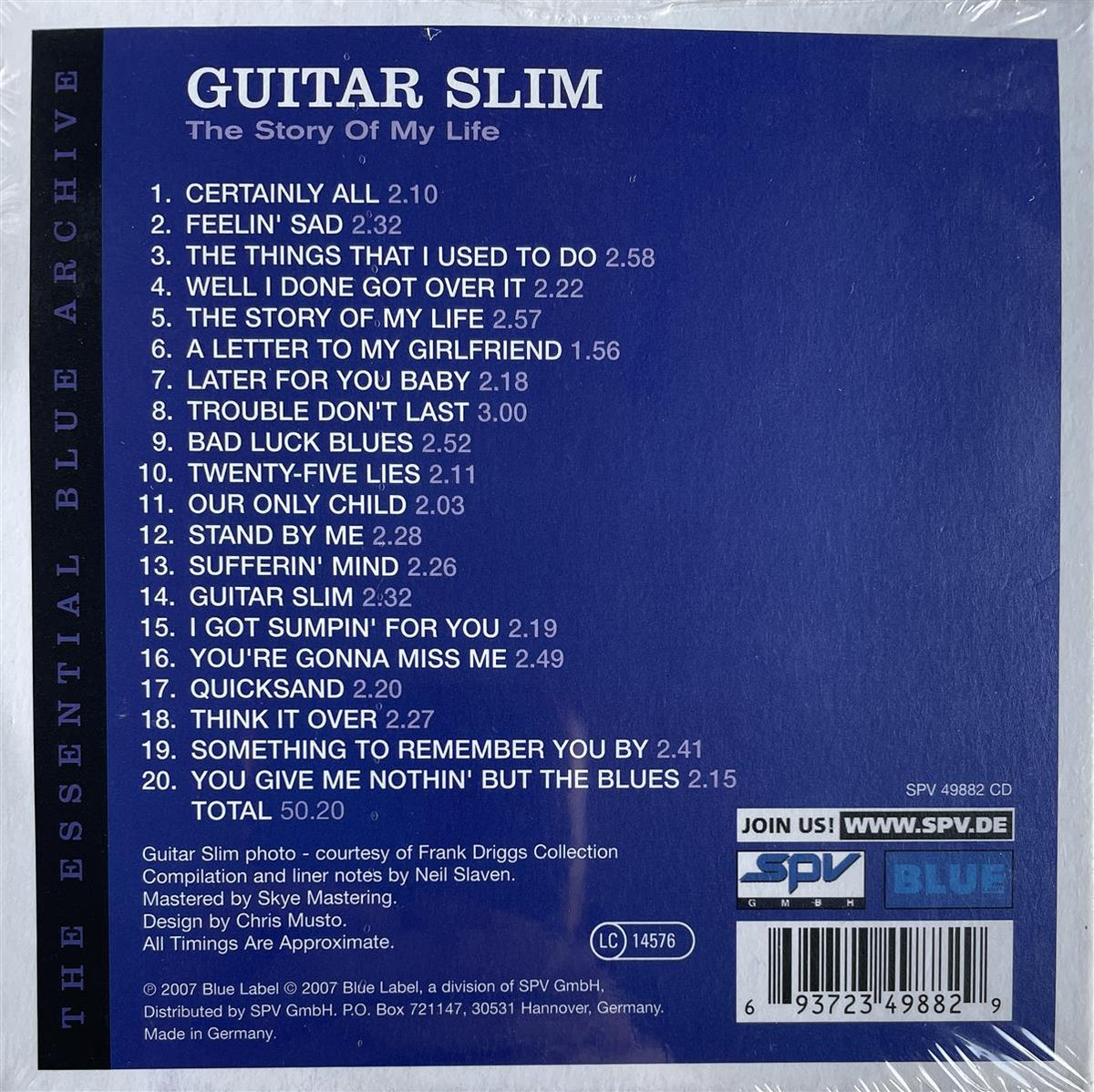 CD - Guitar Slim - The Story Of My Life