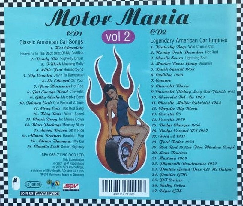 CD - VA - Motor Mania