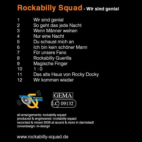 CD - Rockabilly Squad - Genial