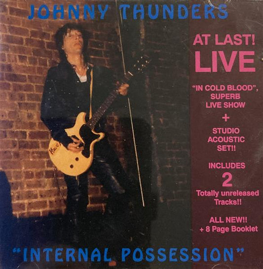 CD - Johnny Thunder - "Internal Possession"