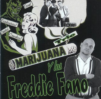 CD - Freddie Fano Y Los Marijuana Trio - Andele Chingones