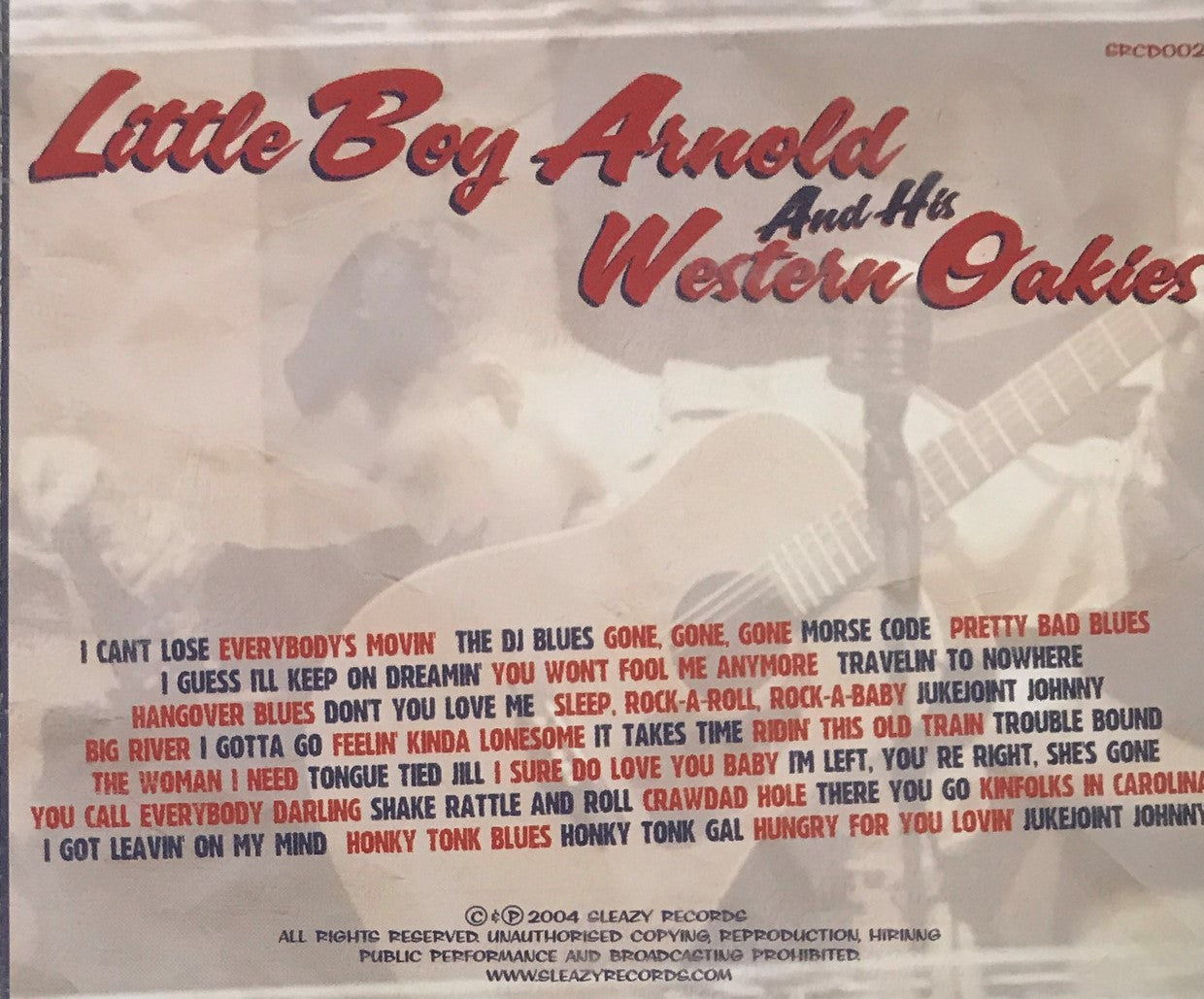 CD - Little Boy Arnold & His Western Oakies - 10 Years Ridin' This Old Train