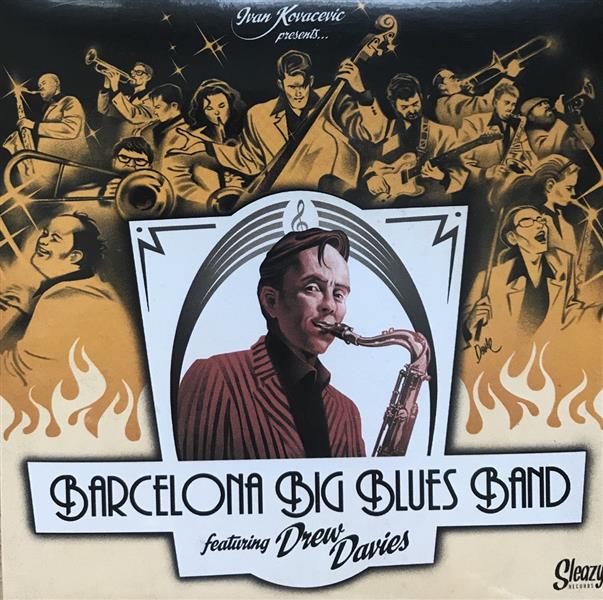 CD-M - Barcelona Big Blues Band - Featuring Drew Davies