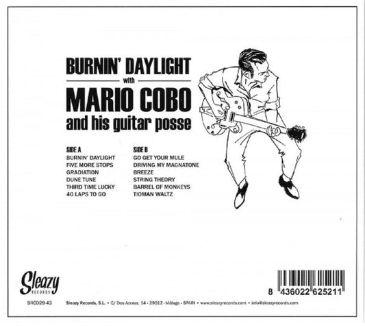 CD - Mario Cobo & His Guitar Posse - Burnin' Daylight