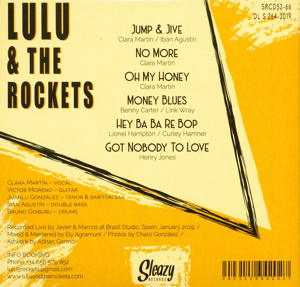 CD - Lulu & The Rockets - Jump & Jive