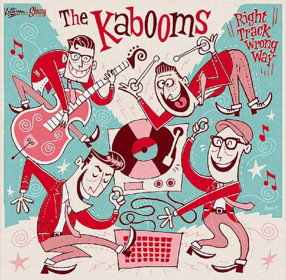 CD - Kabooms - Right Track Wrong Way