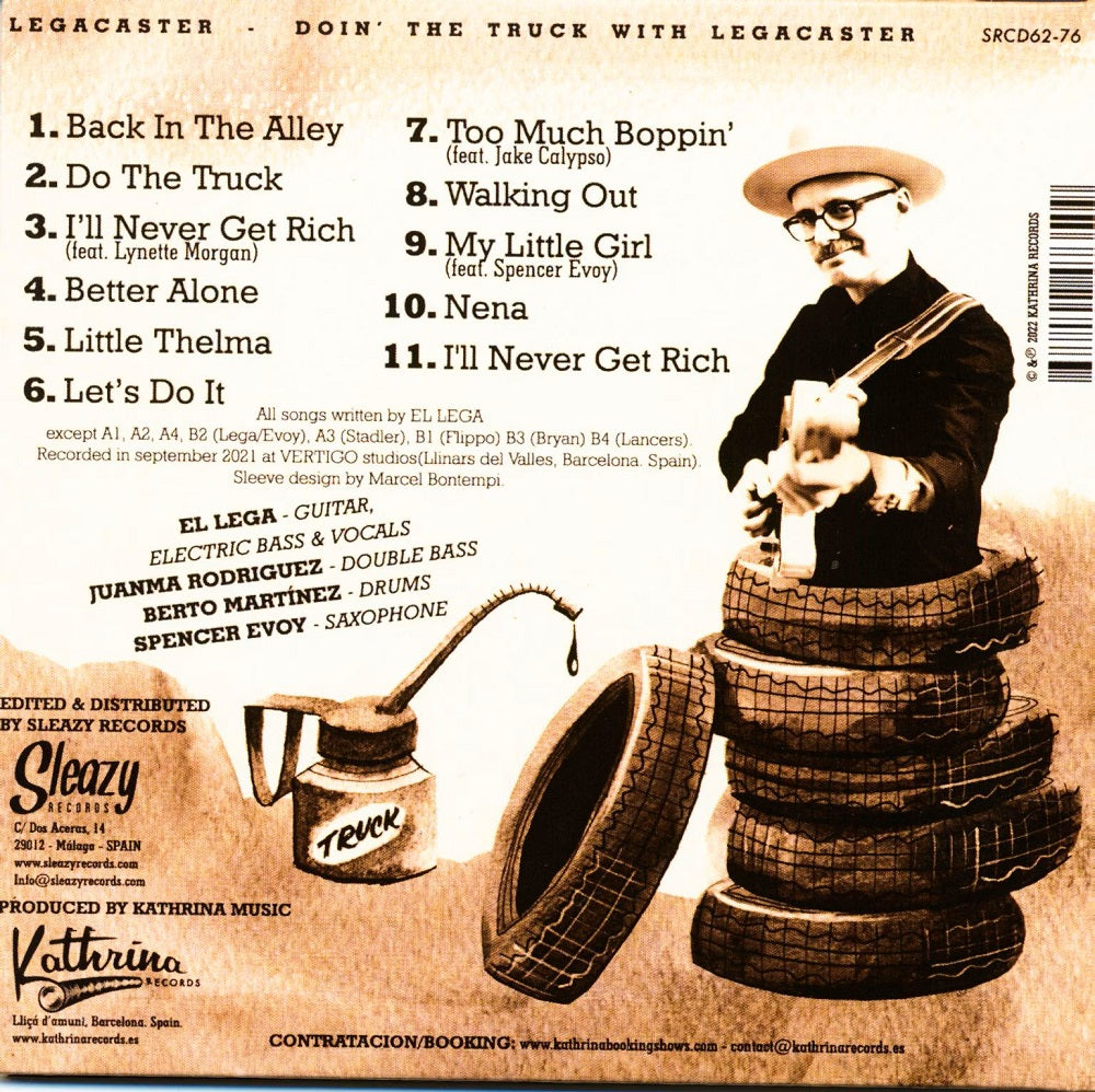 CD - Legacaster - Doin' The Truck with Legacaster