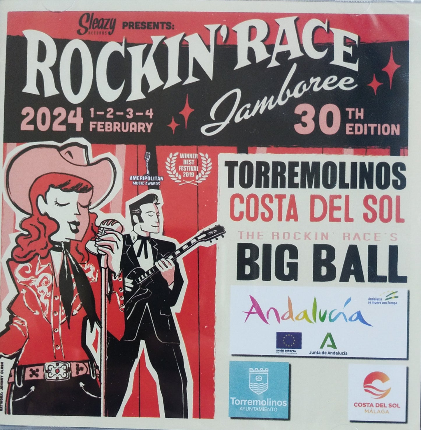 CD - VA - Rockin' Race Jamboree 2024 - The Big Ball! By Deejay Francho