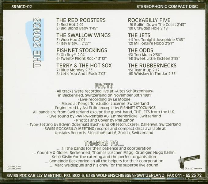 CD - VA - 2nd Swiss Rockabilly Meeting 