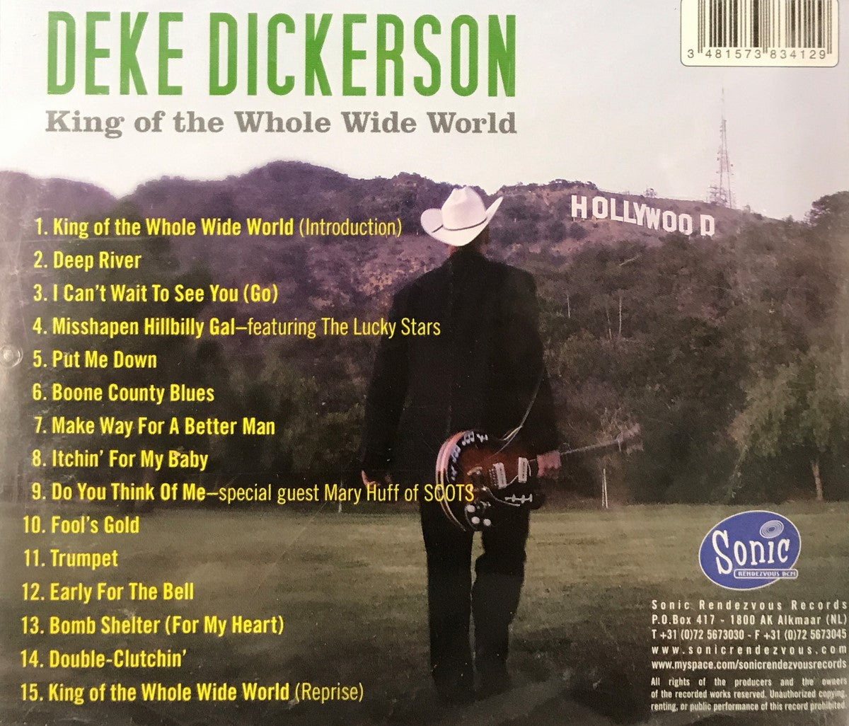 CD - Deke Dickerson - King Of The Whole Wide World