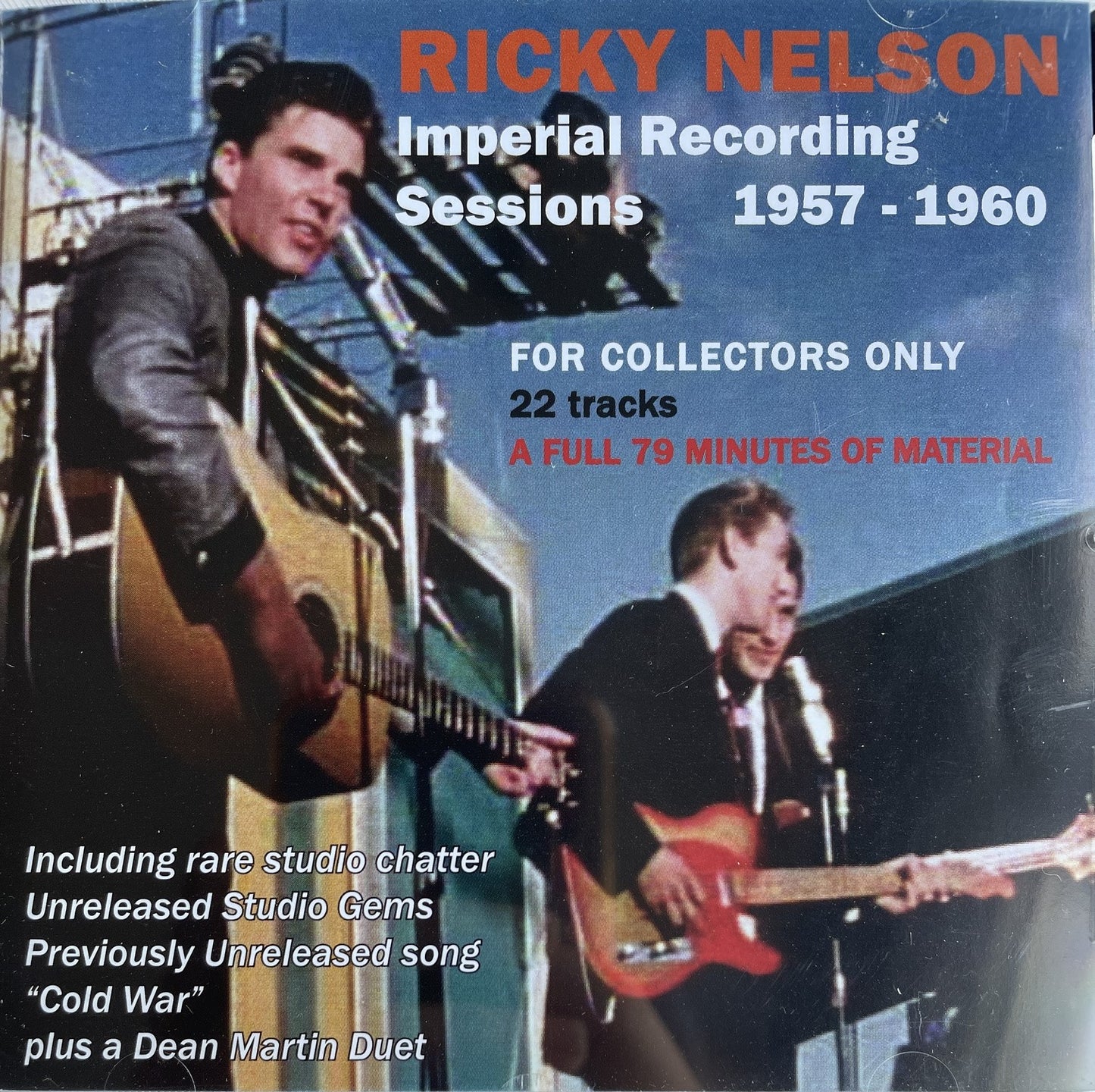 CD - Ricky Nelson - The Imperial Recording Sessions 1957-1960