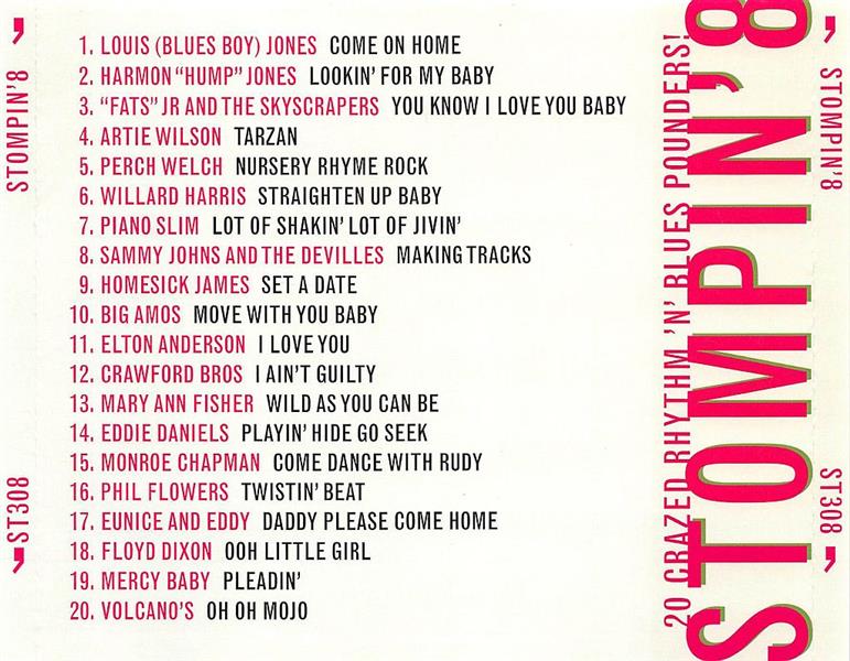 CD - VA - Stompin' Vol. 8