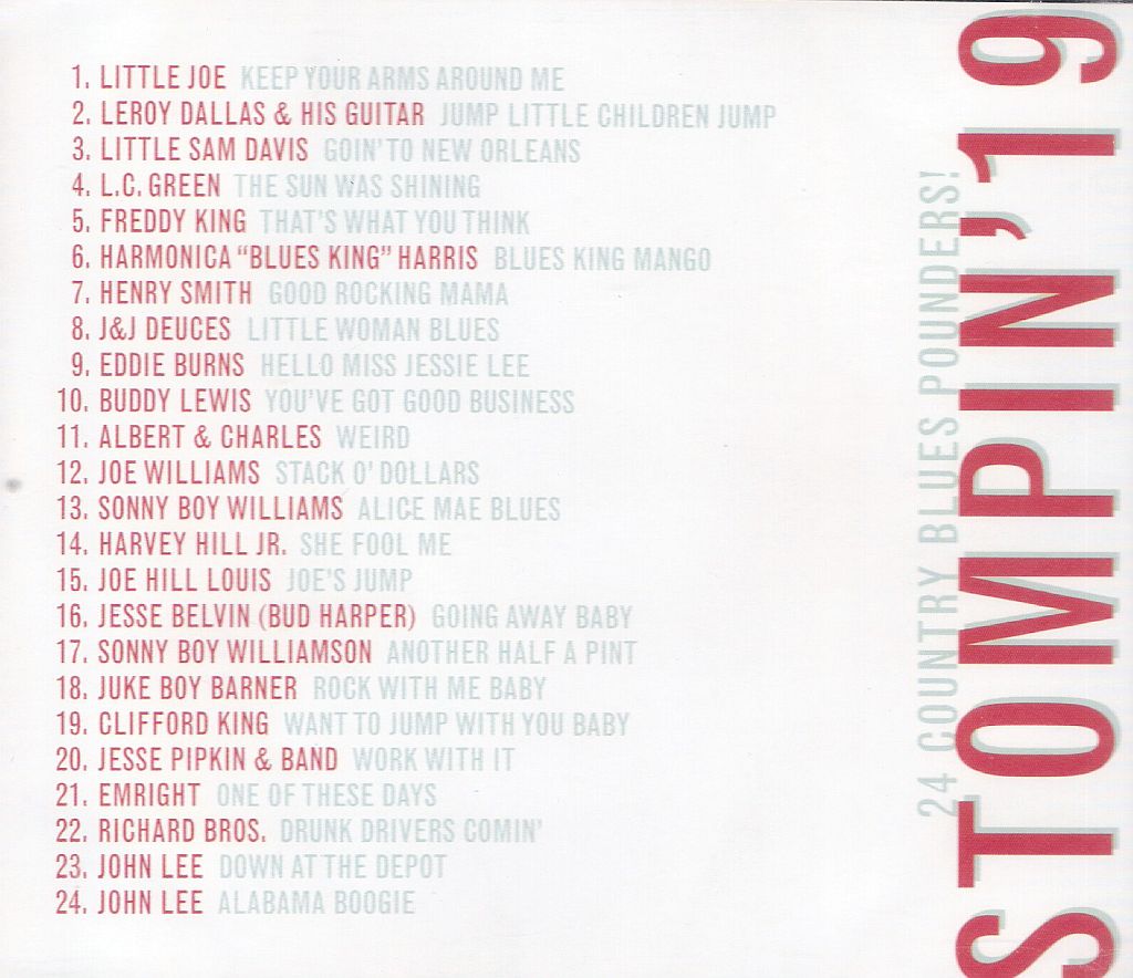 CD - VA - Stompin' Vol. 19